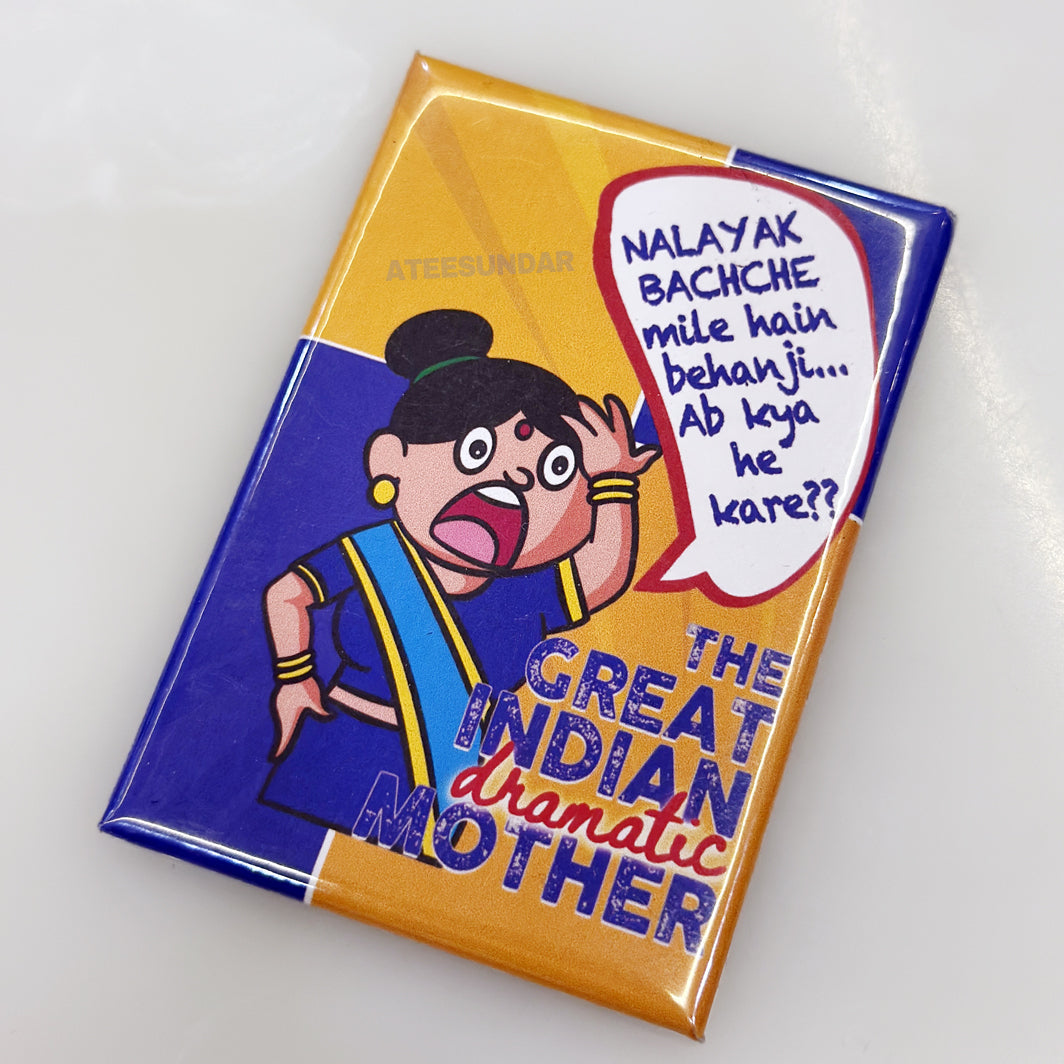 Set of 6 Mother Fridge Magnets