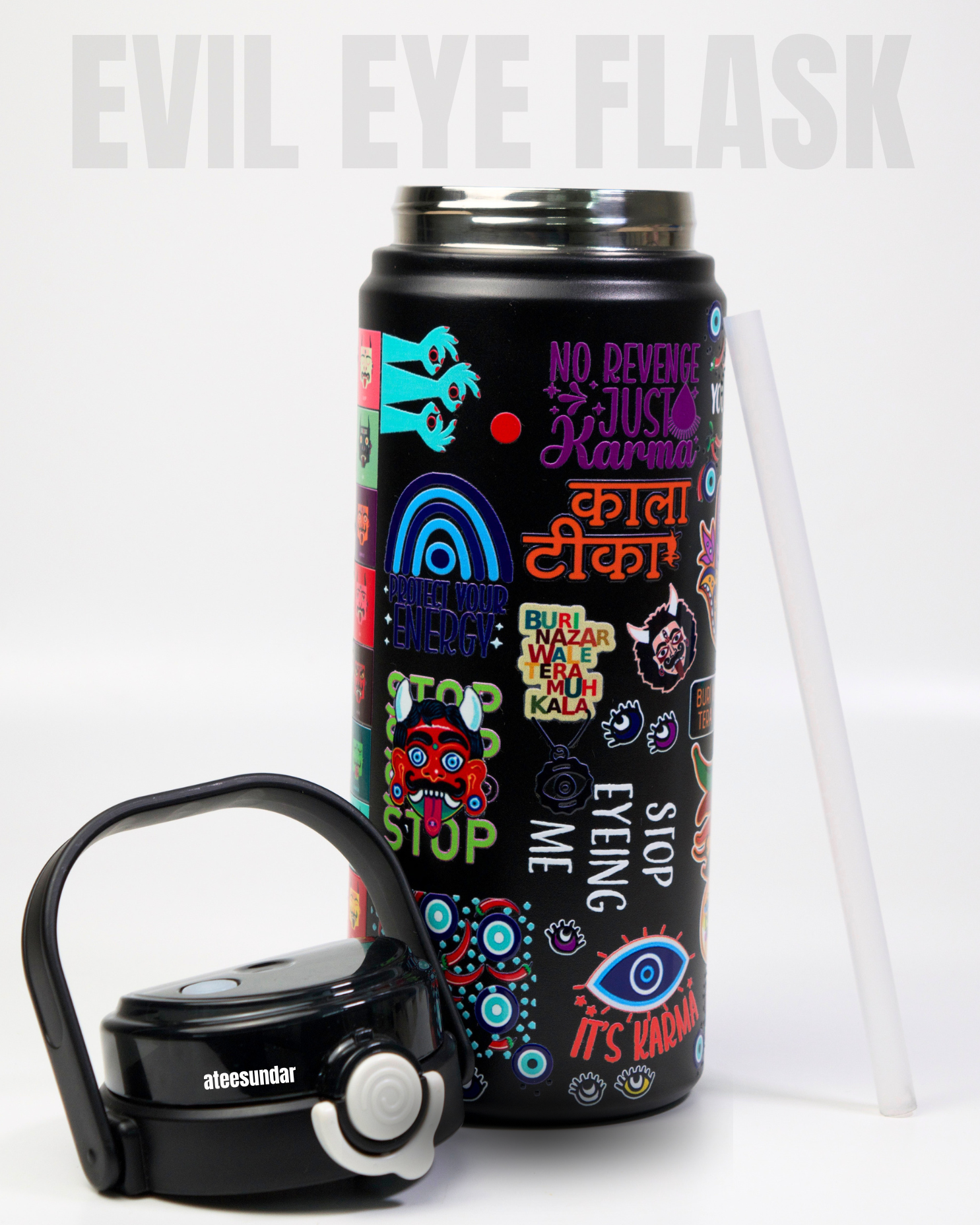 Evil Eye Flask