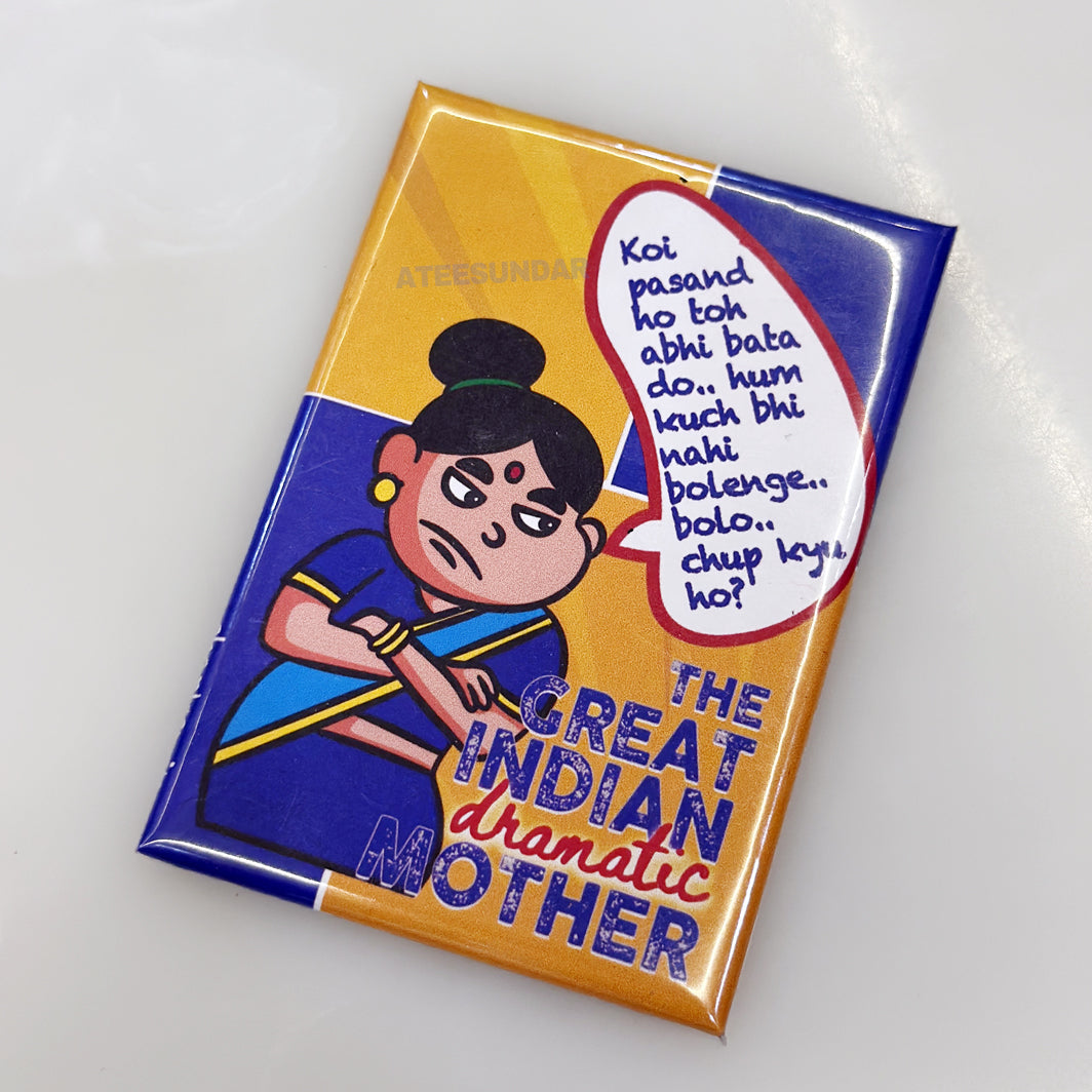 Set of 6 Mother Fridge Magnets