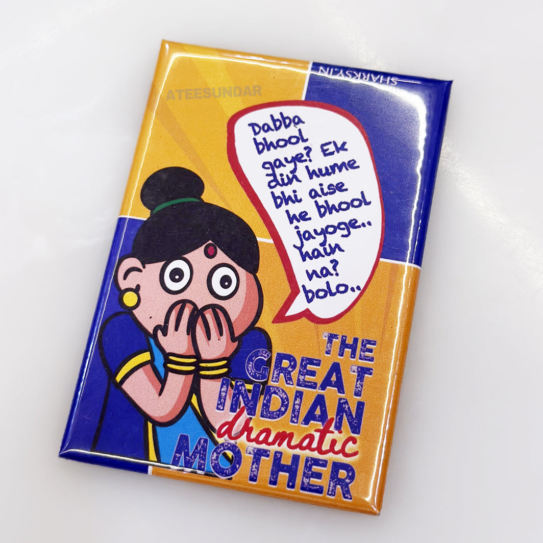 Set of 6 Mother Fridge Magnets