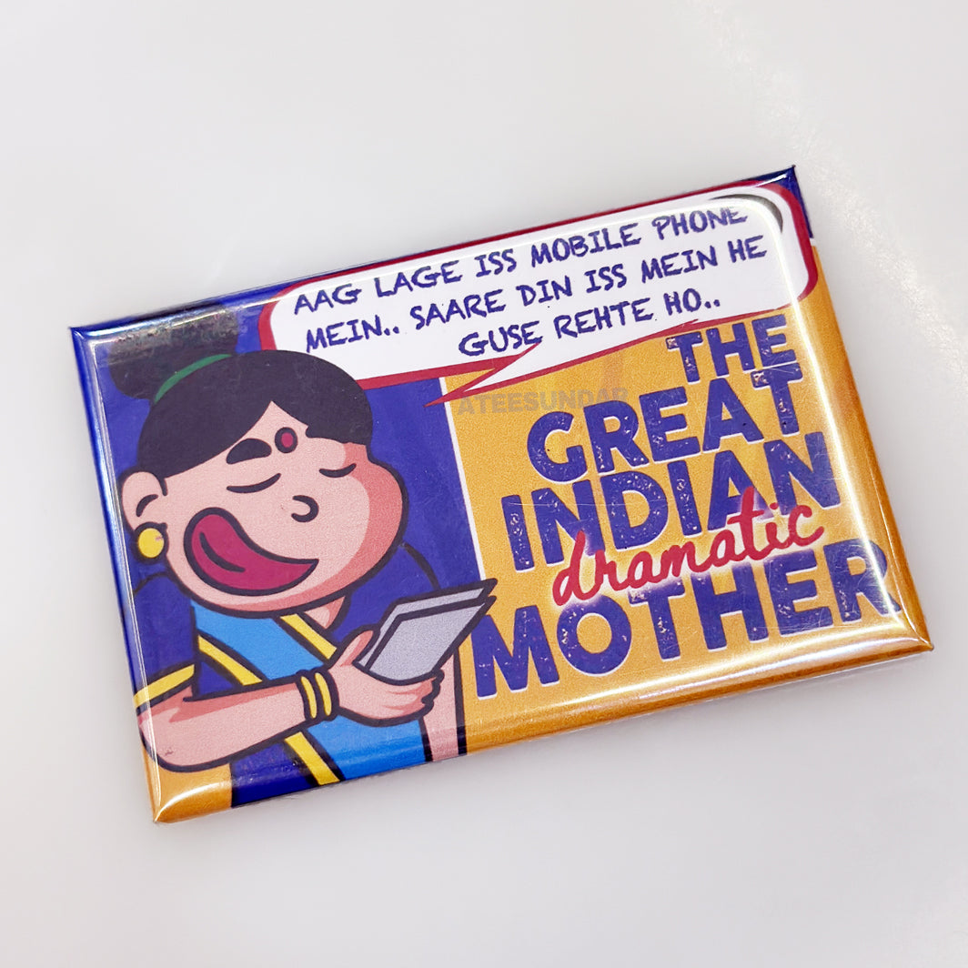 Set of 6 Mother Fridge Magnets