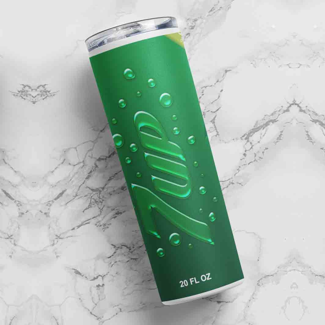 7 UP Skinny Tumbler