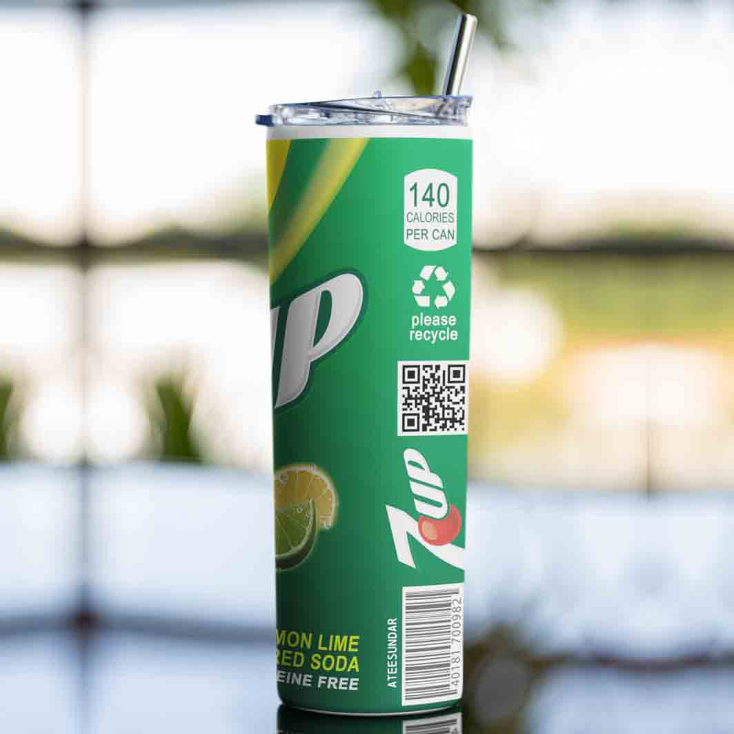 7 UP Skinny Tumbler