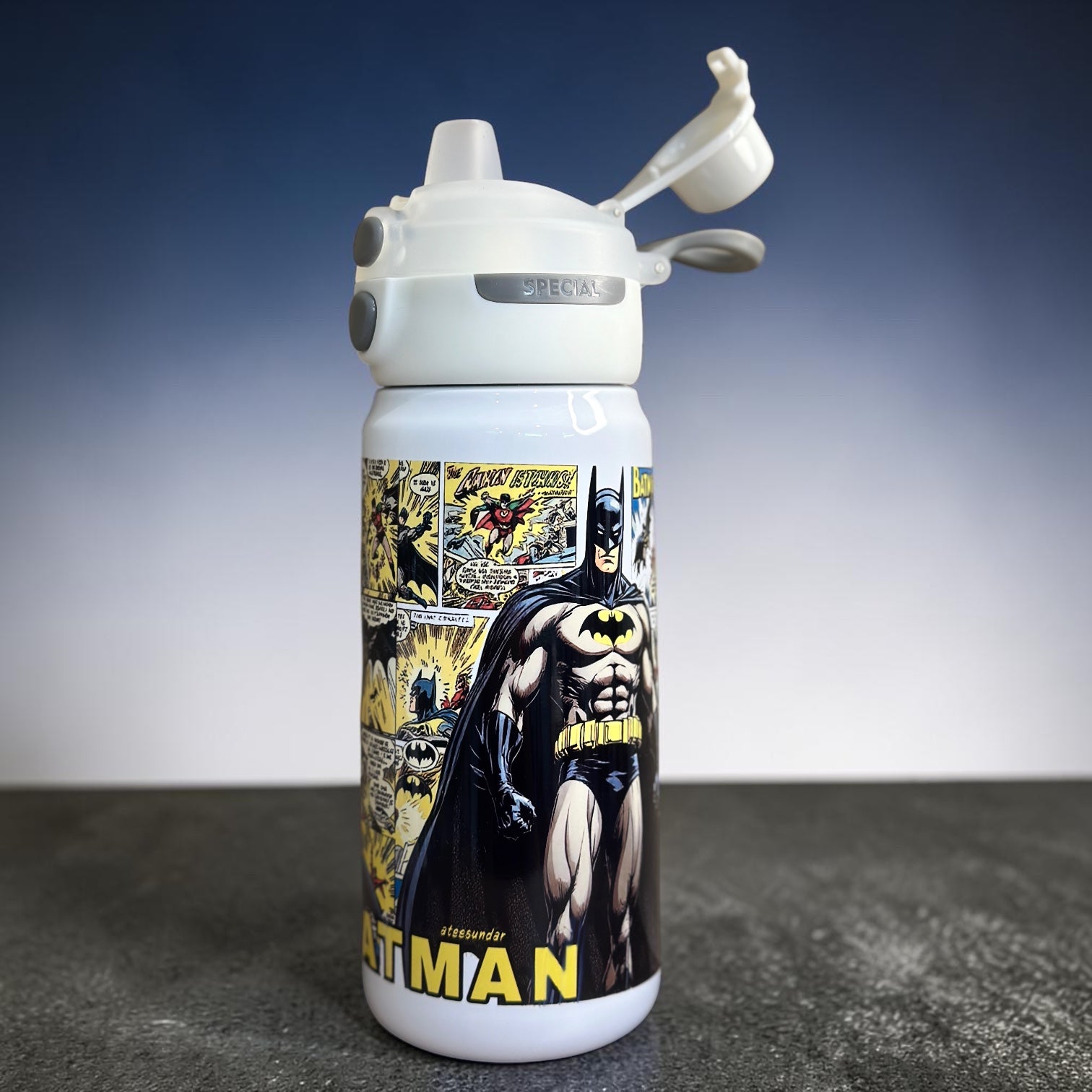 Batman Dual Mouth Bottle