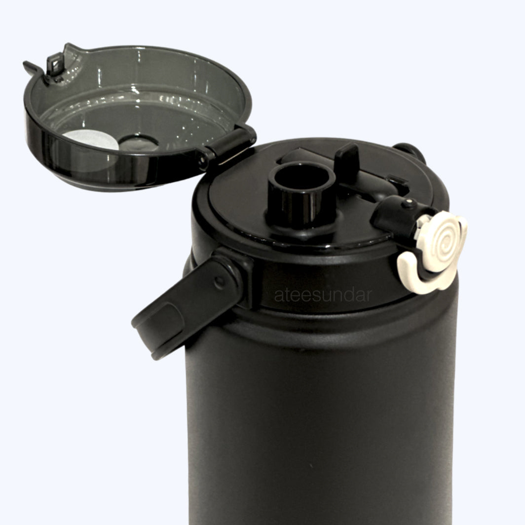 Thankful Black Flask