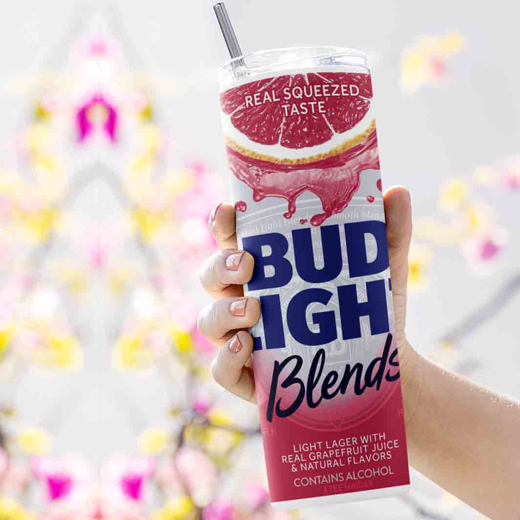 Budwiser Beer Skinny Tumbler