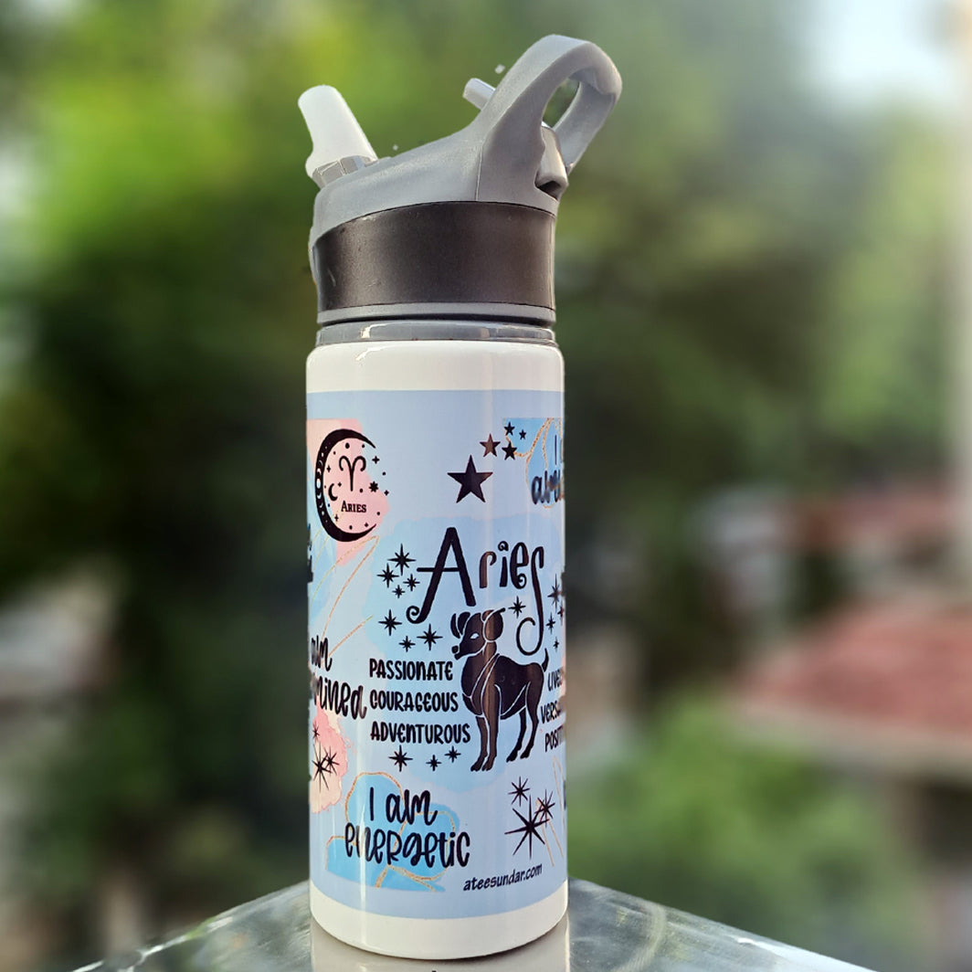 Aries Zodiac Sipper