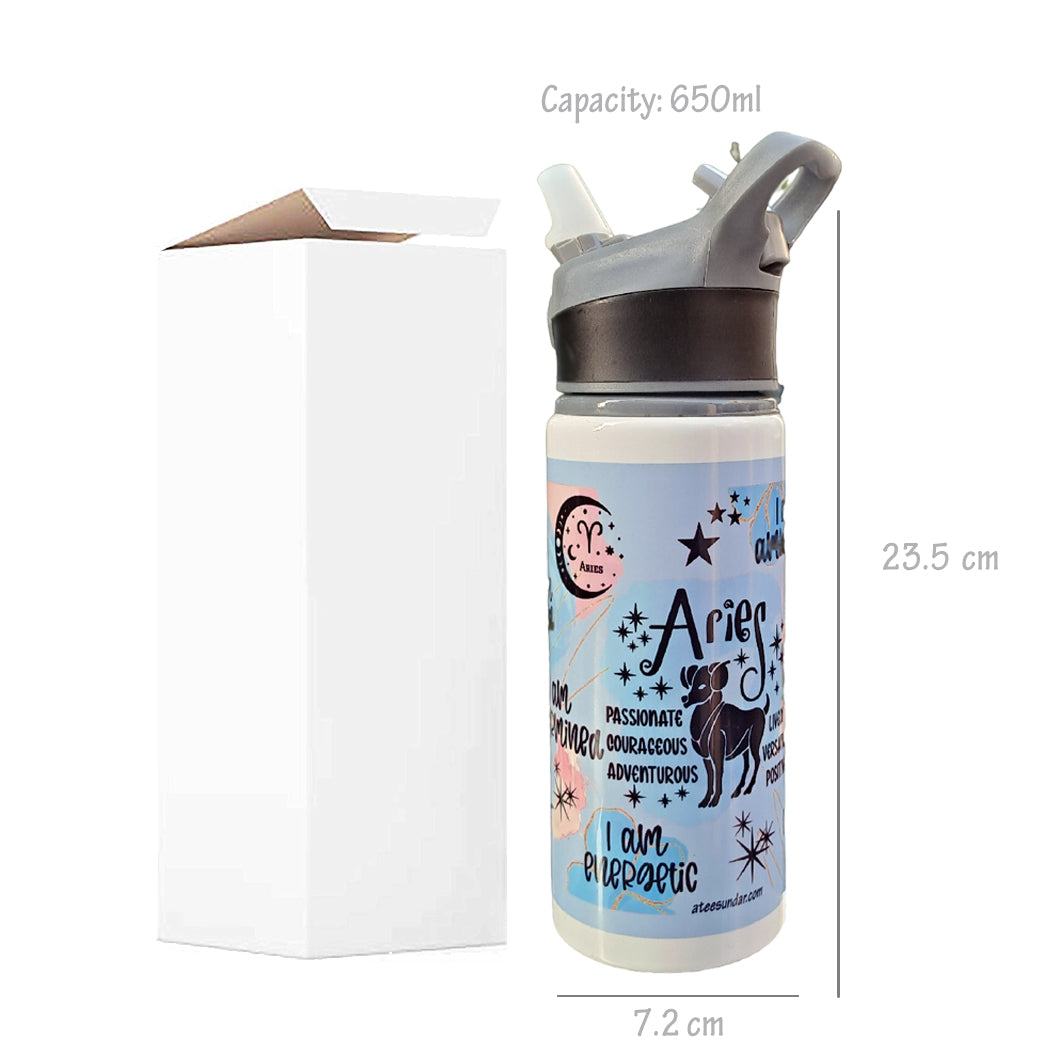 Aries Zodiac Sipper