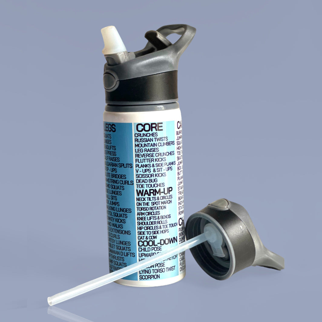 Blue Gym Workout Sipper