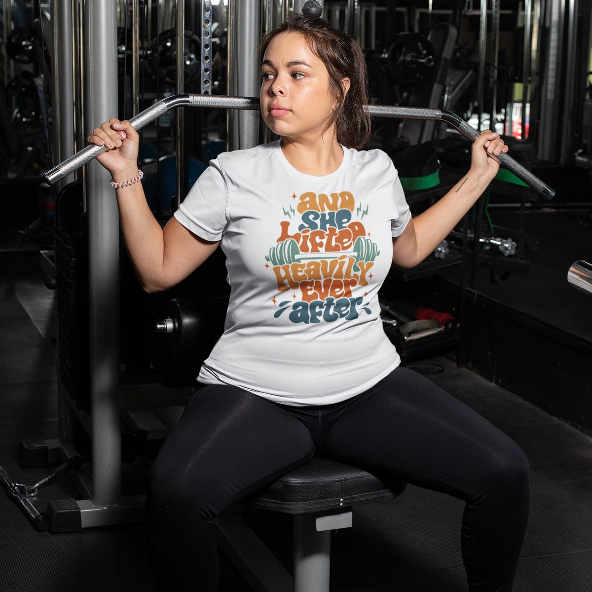 She Lifted Heavy T-Shirt