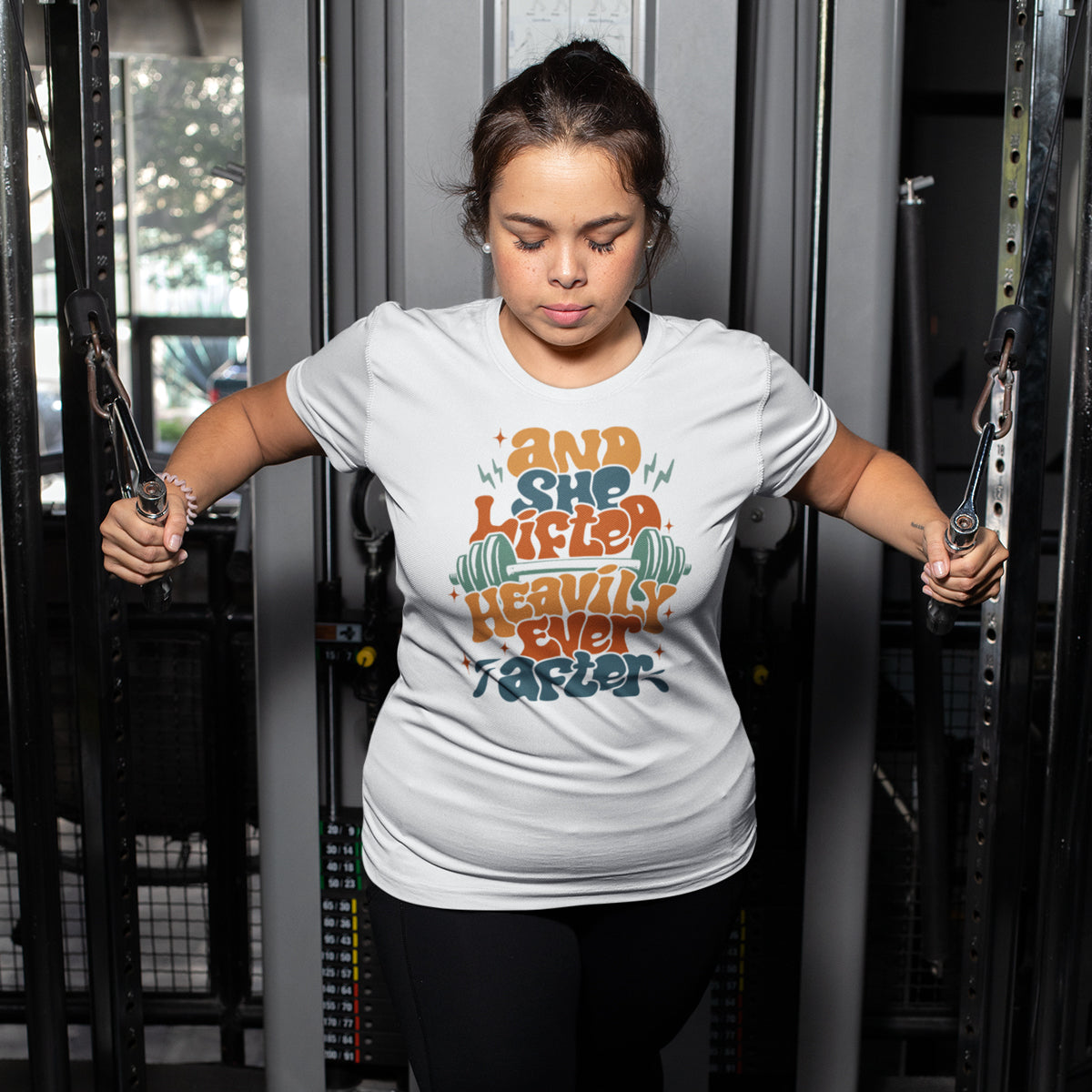 She Lifted Heavy T-Shirt