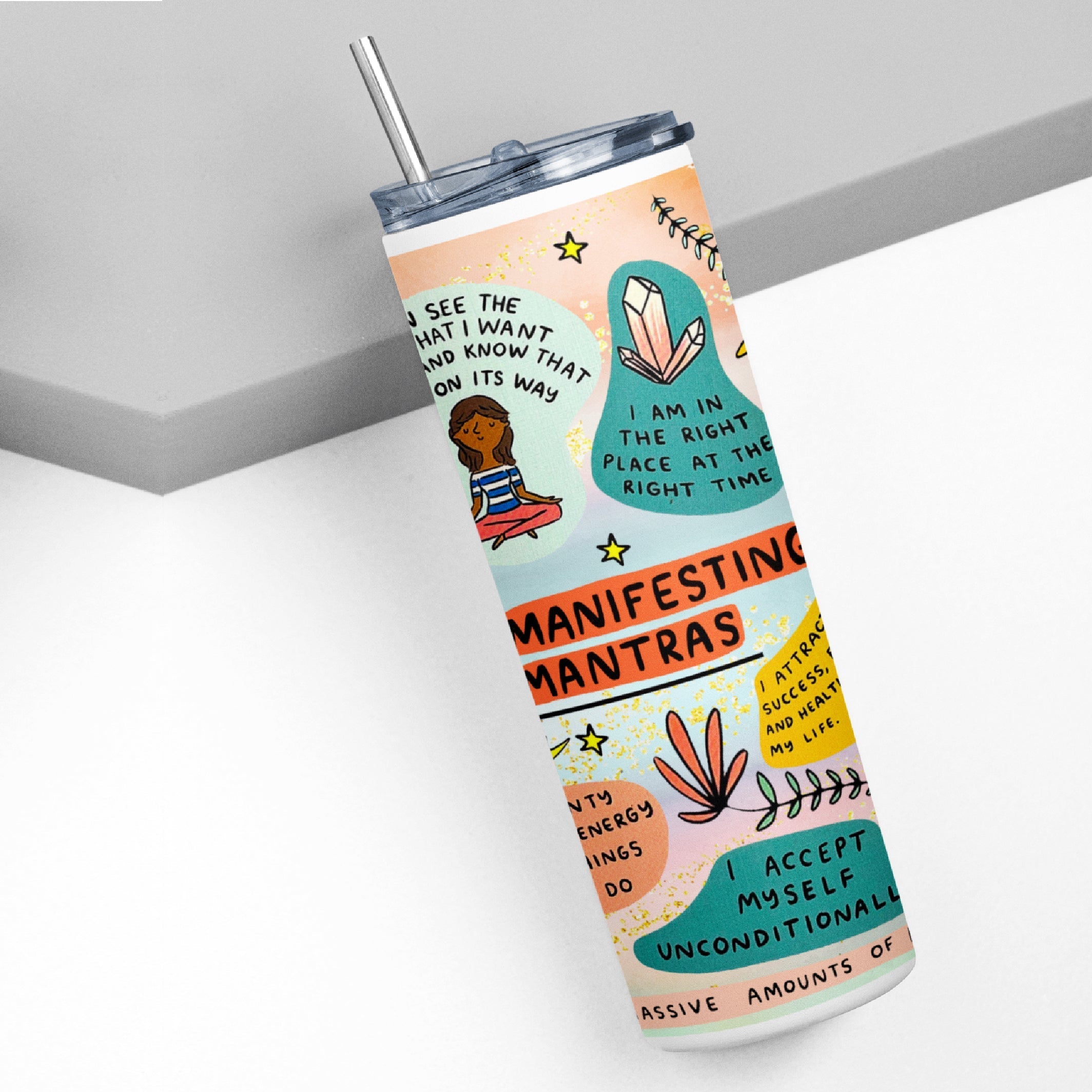 Manifestation Skinny Tumbler