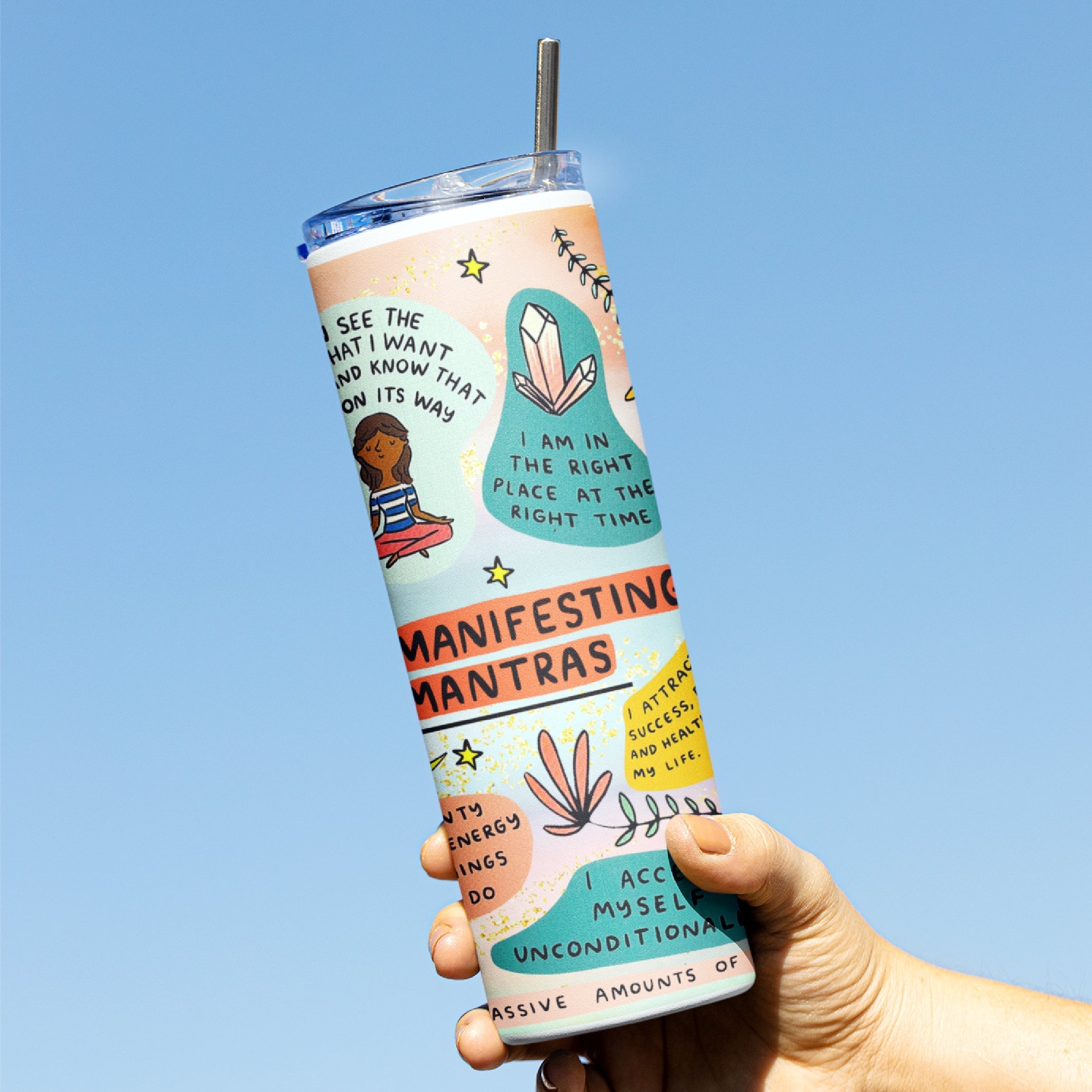 Manifestation Skinny Tumbler