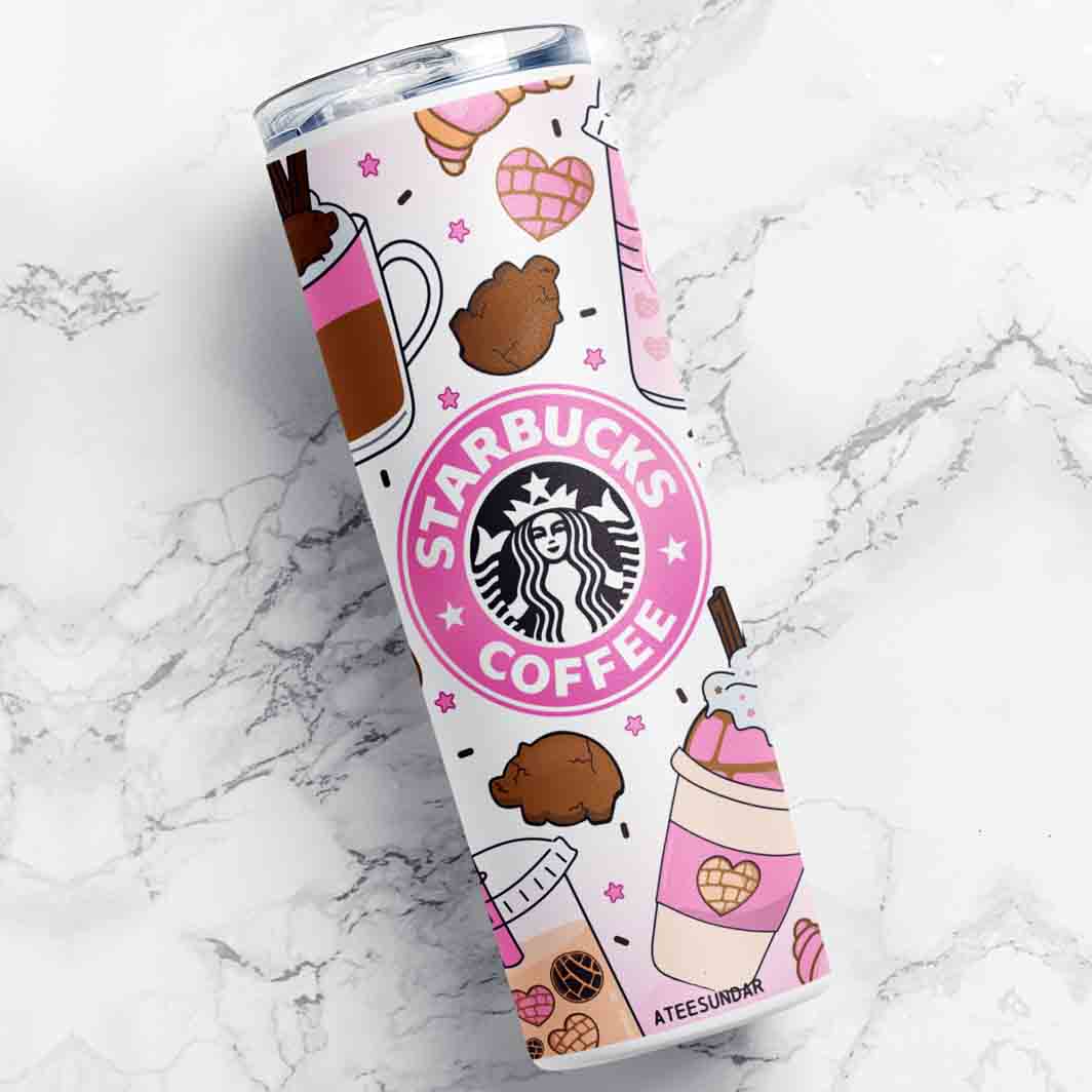 Starbucks Pink Skinny Tumbler