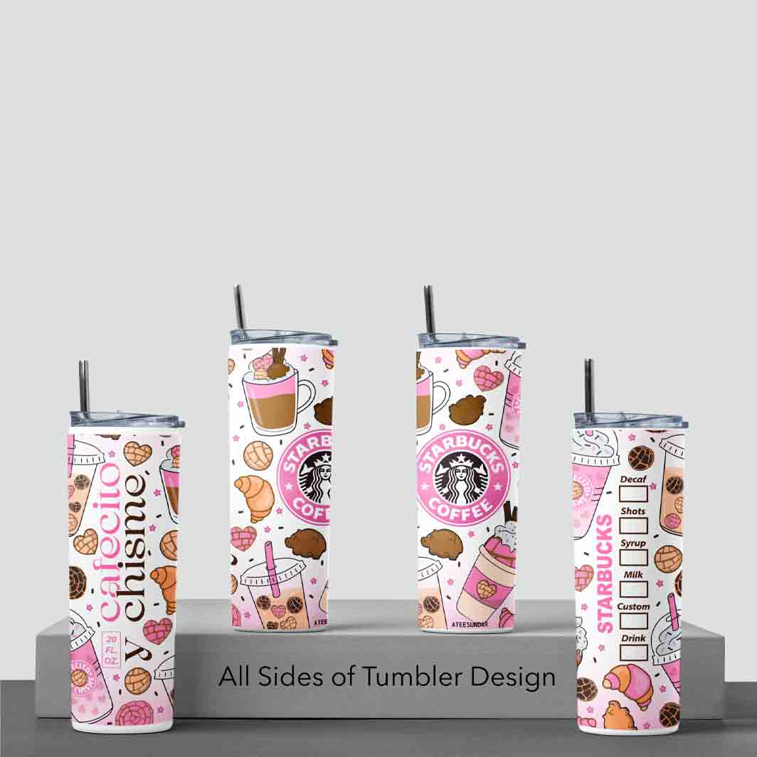 Starbucks Pink Skinny Tumbler