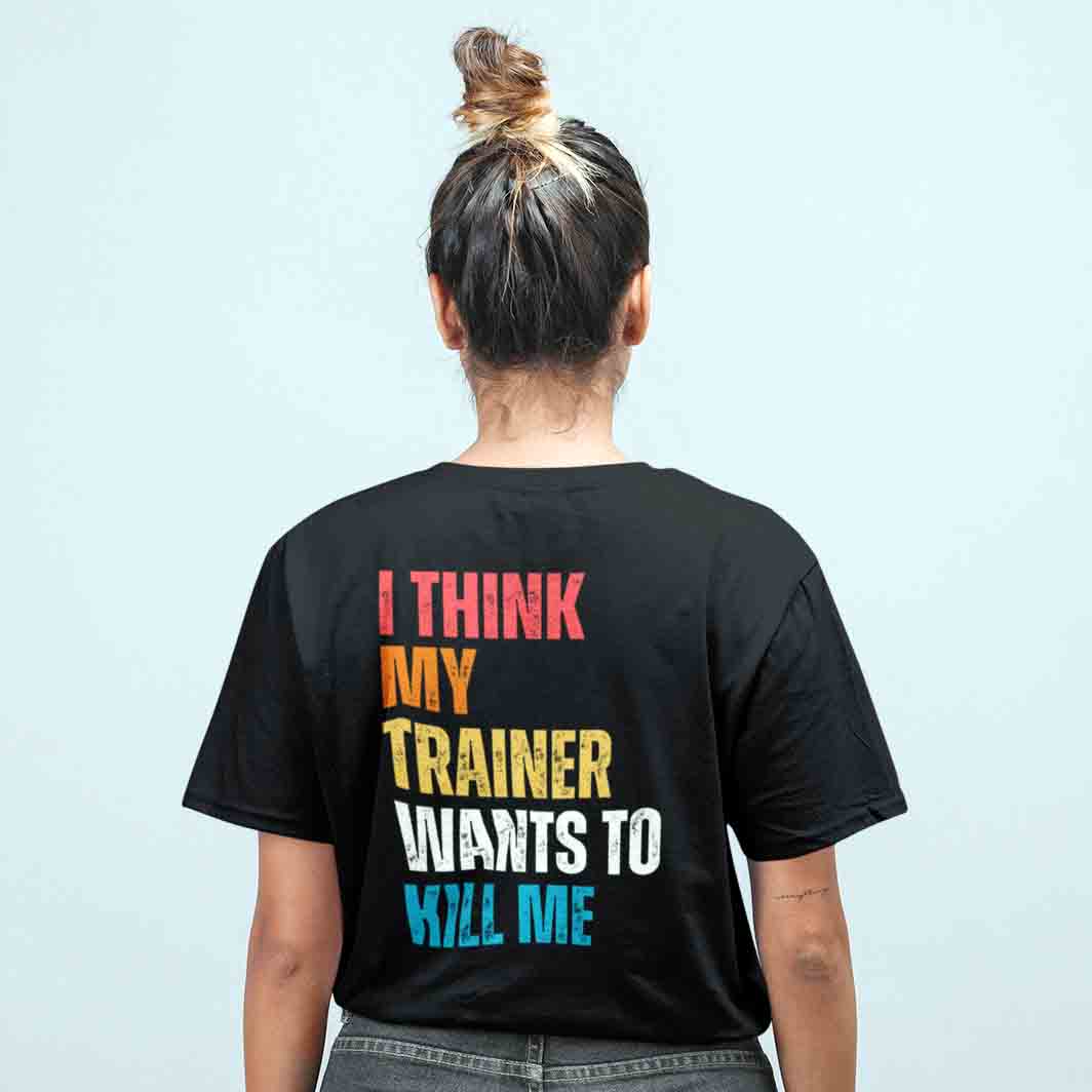Trainer T-shirt (Black)