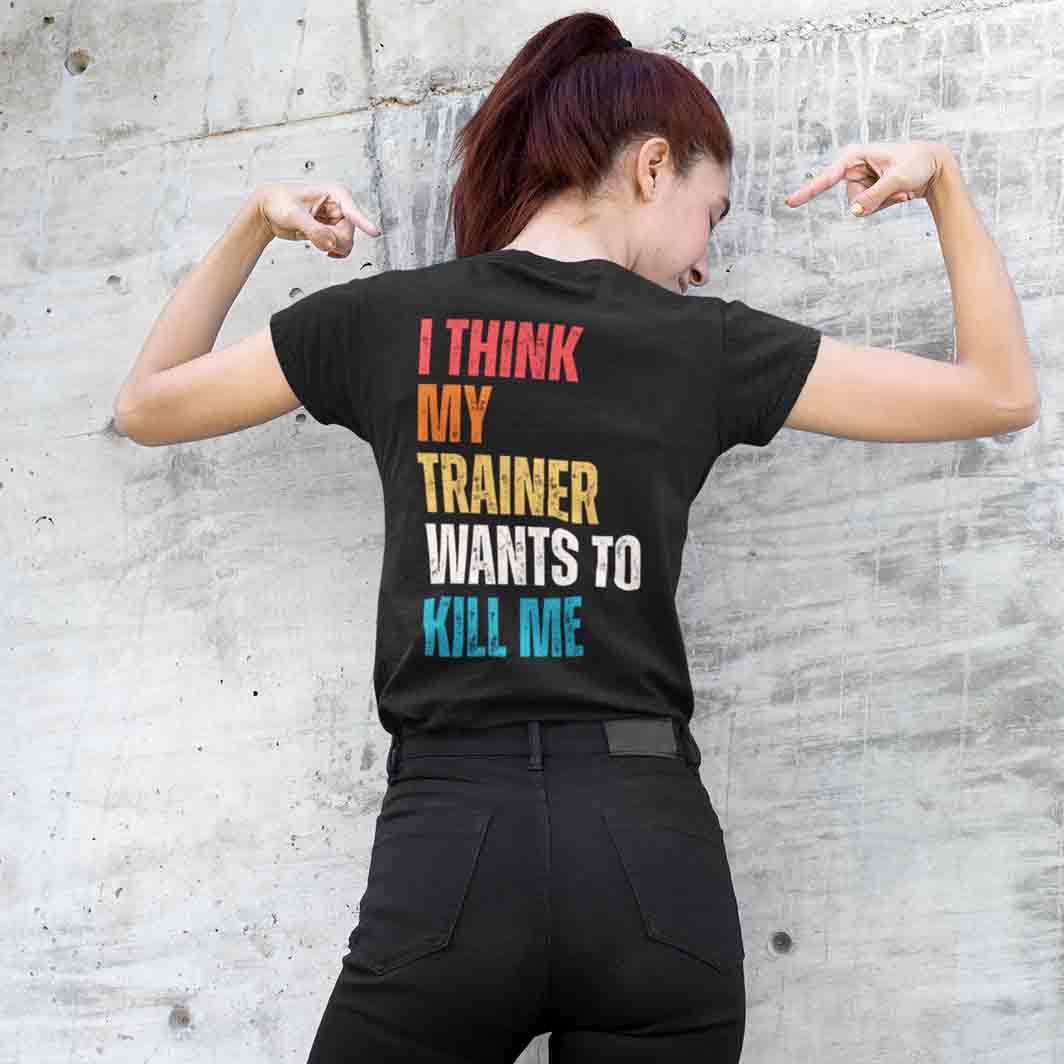 Trainer T-shirt (Black)