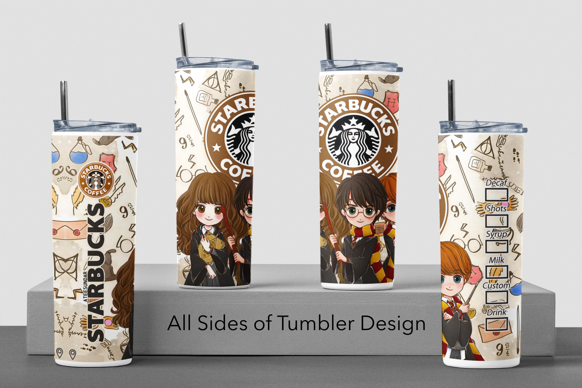 SB Harry Potter Skinny Tumbler