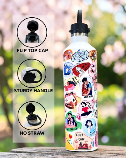Thankful Square Bottle