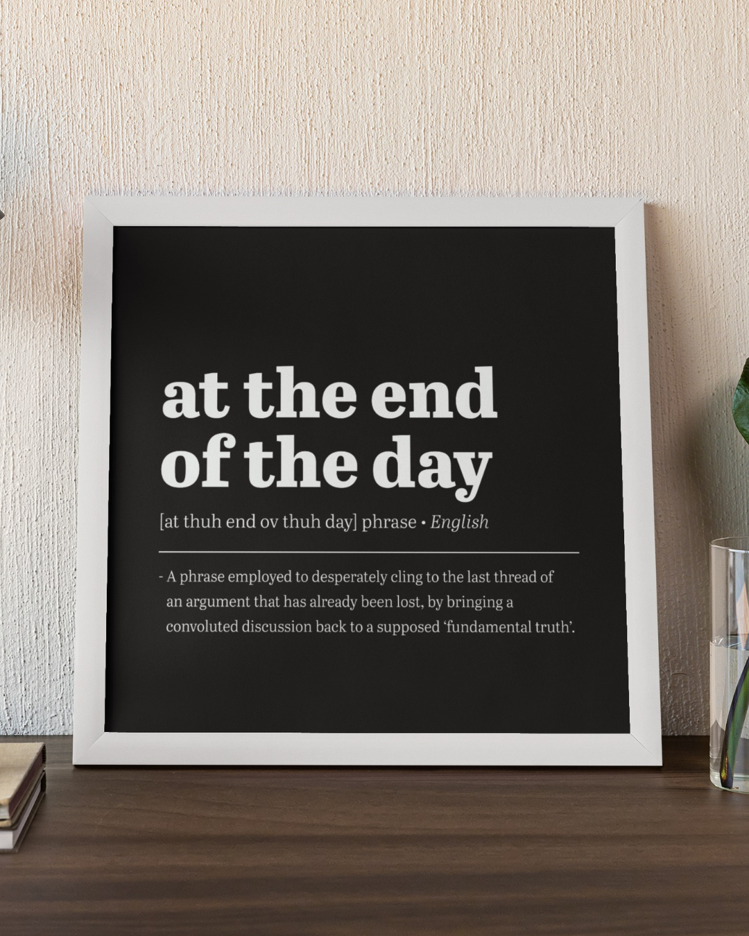 AT THE EOD FRAME