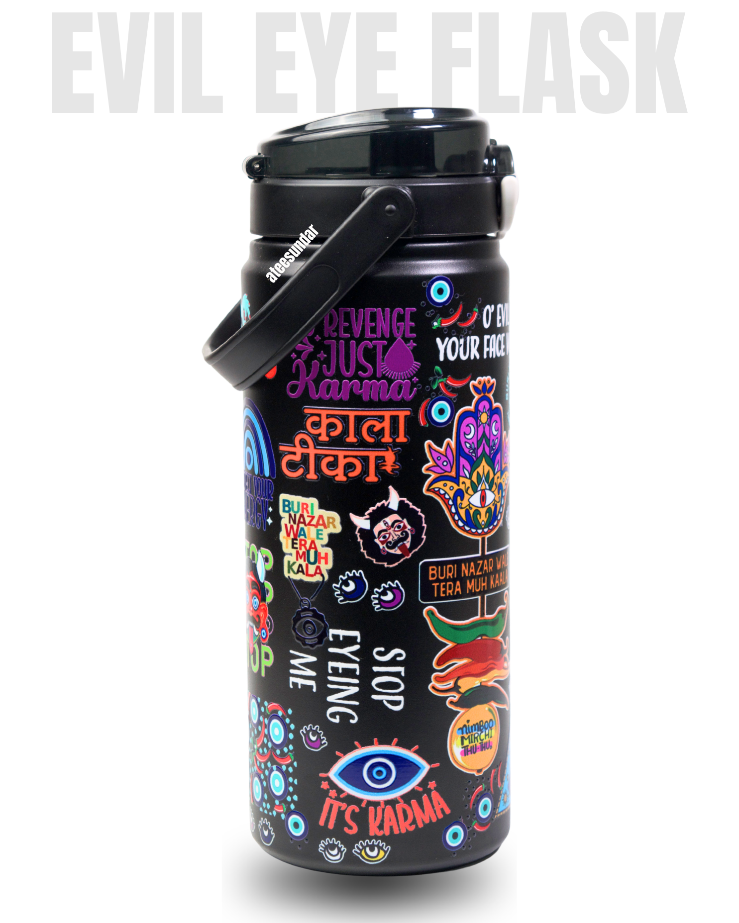 Evil Eye Flask
