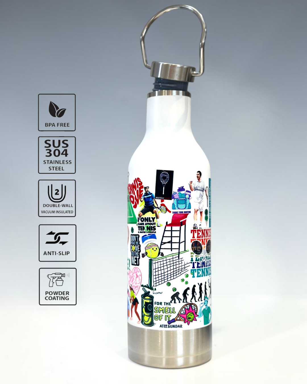 Lawn Tennis Bottle