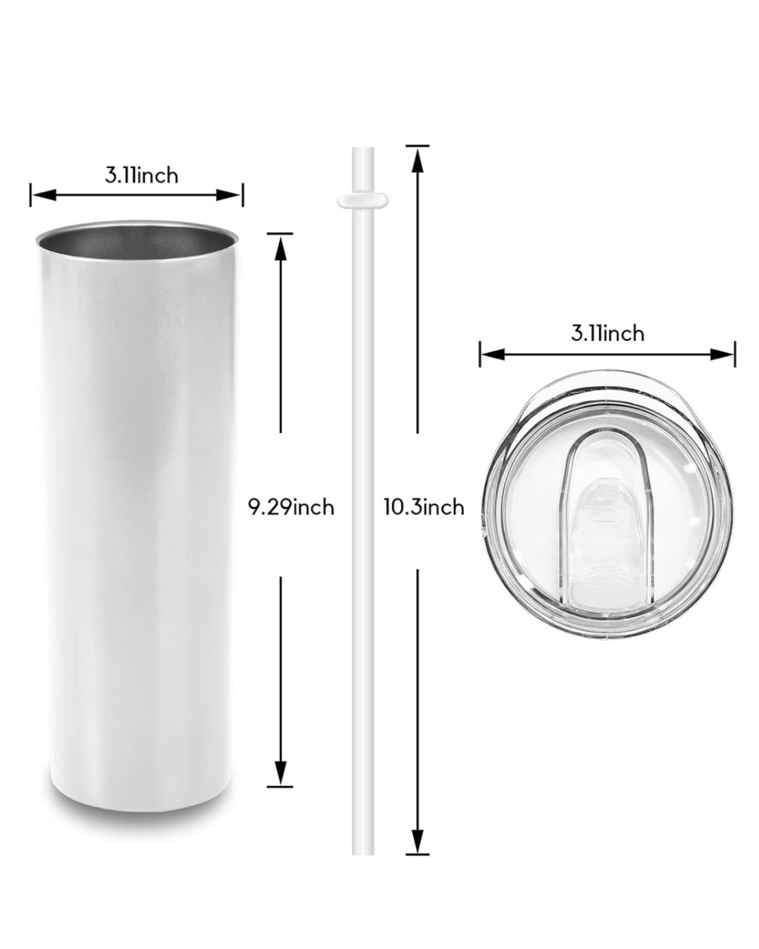 Real Madrid Skinny Tumbler
