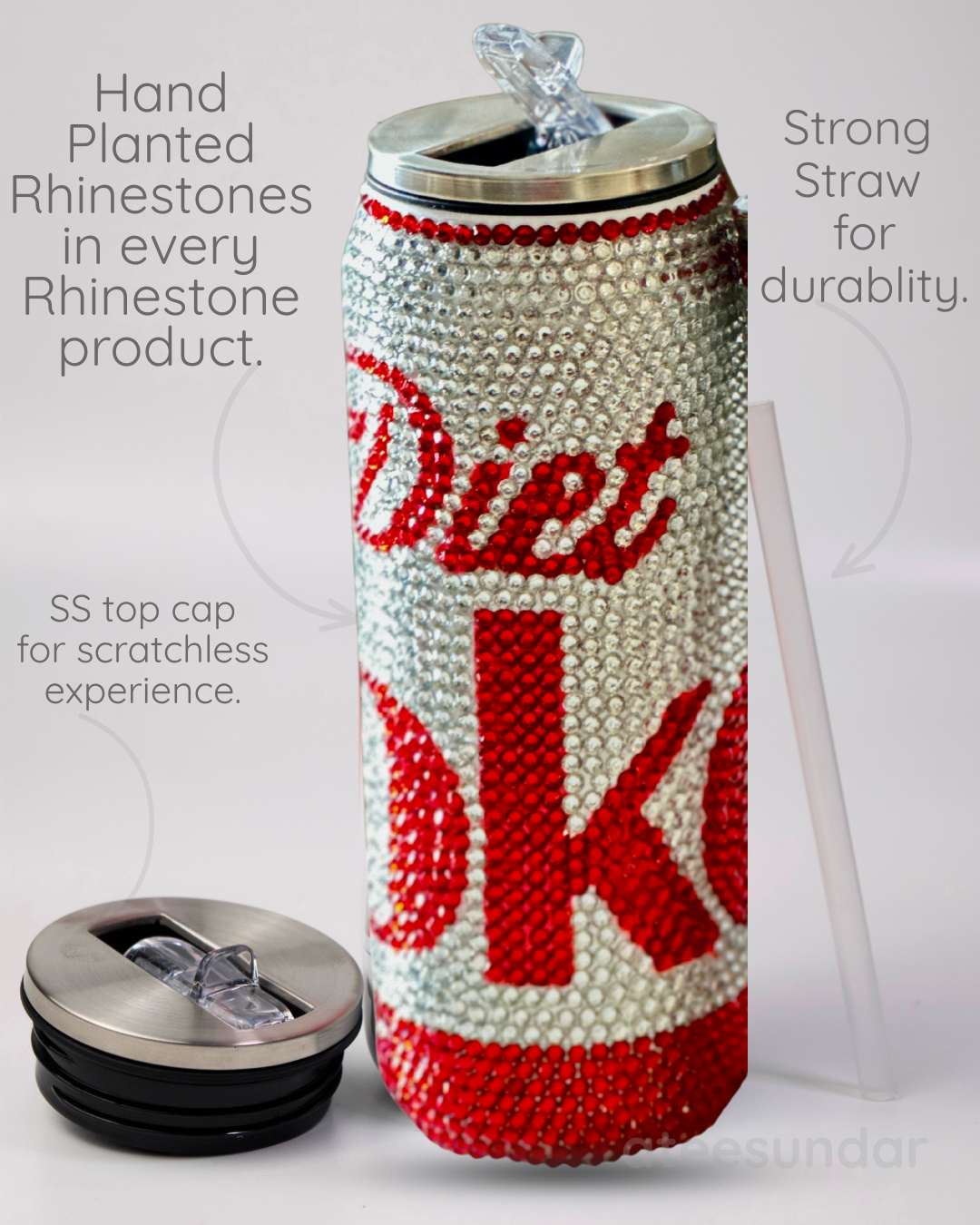 Diet Coke Rhinestone Cola Can