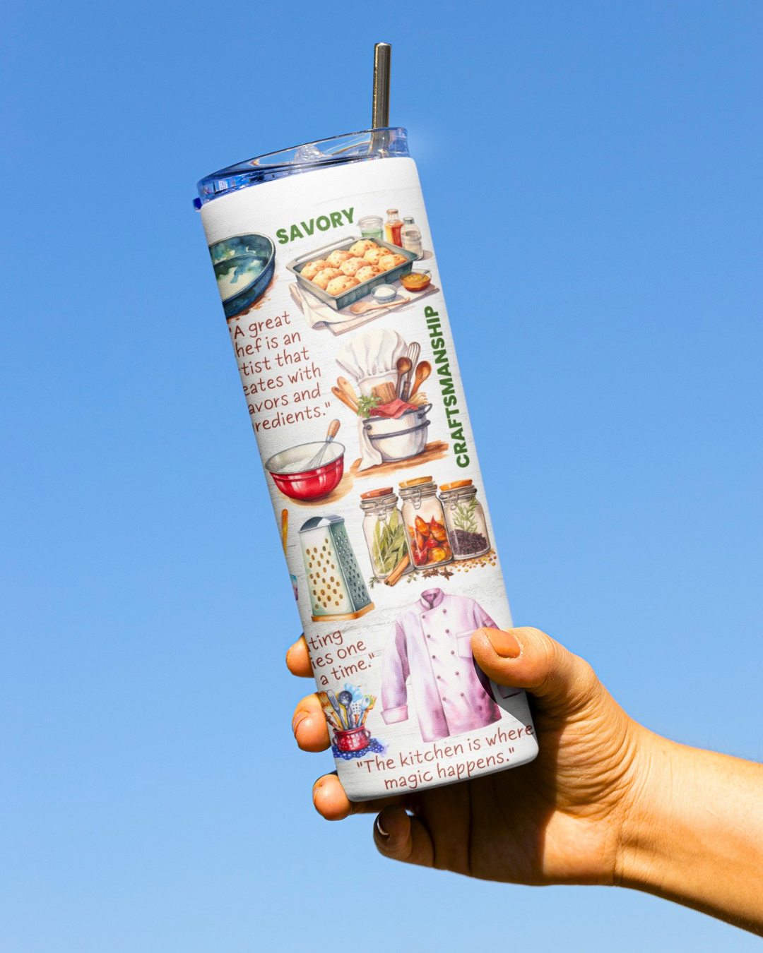 Chef Skinny Tumbler