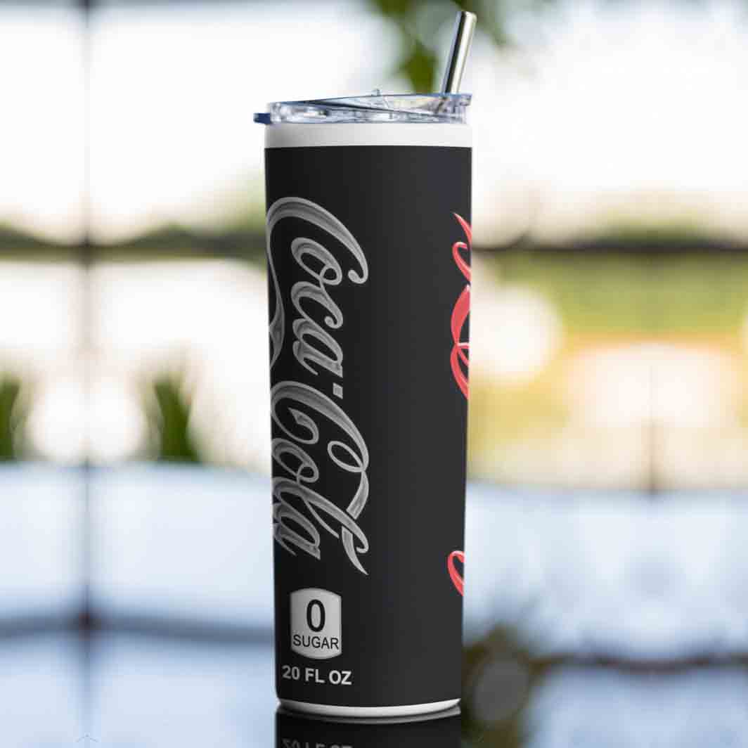 Coke Zero Skinny Tumbler
