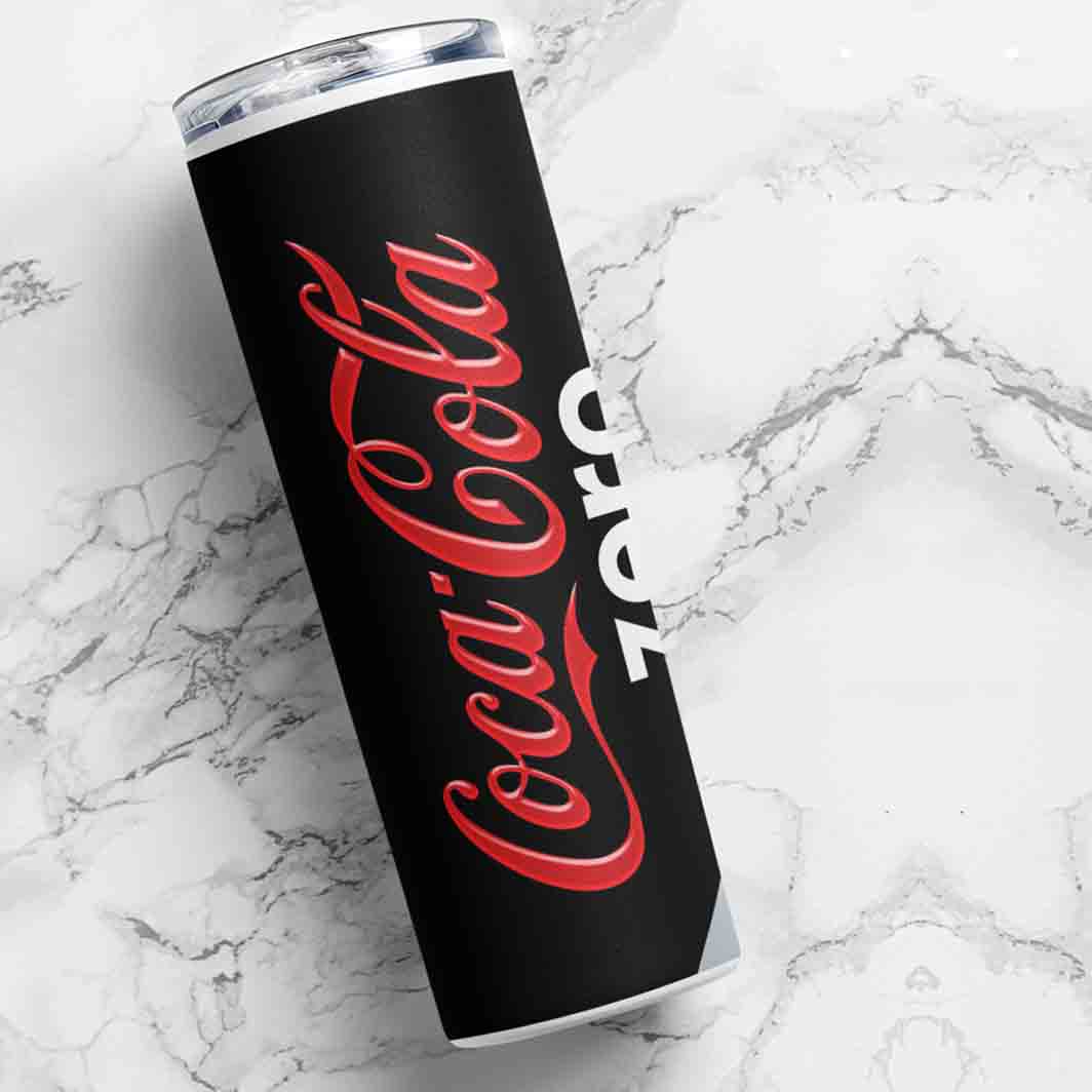 Coke Zero Skinny Tumbler