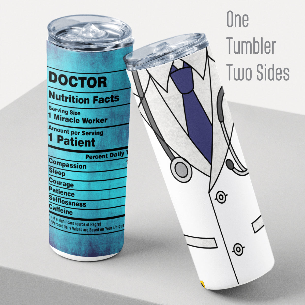 Doctor Skinny Tumbler