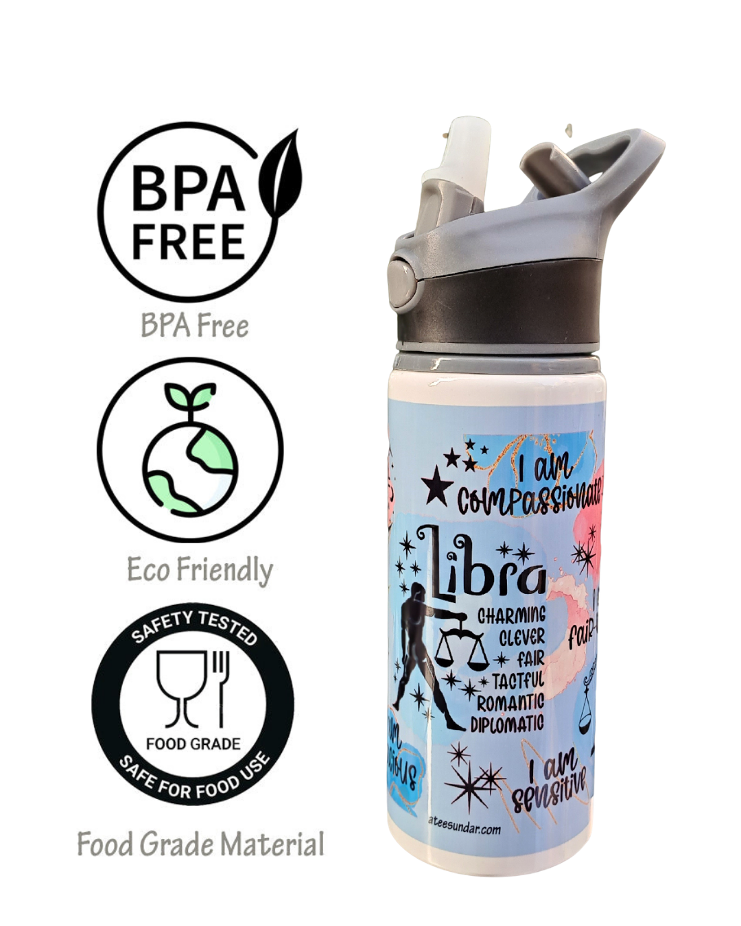 Libra Zodiac Sipper