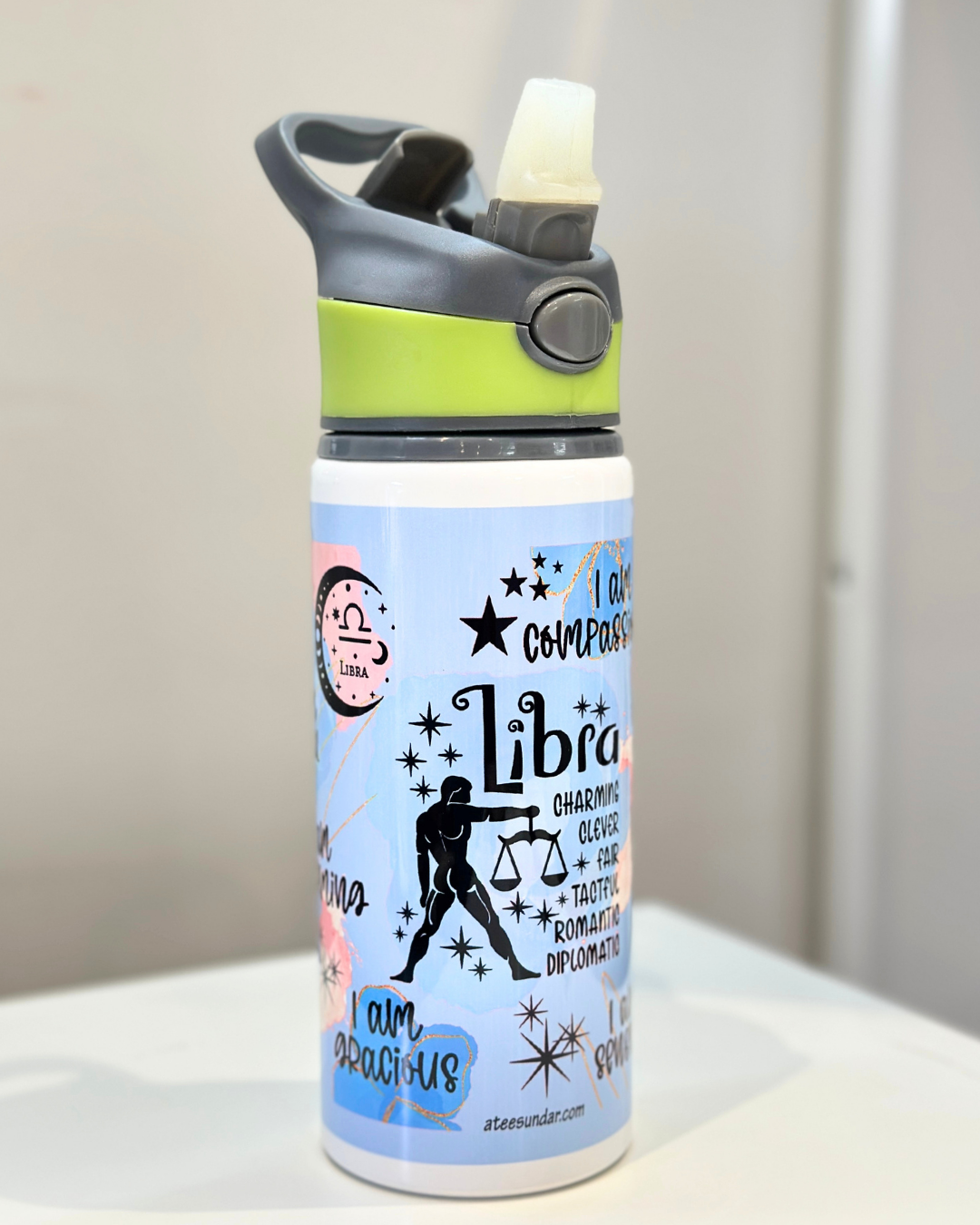 Libra Zodiac Sipper