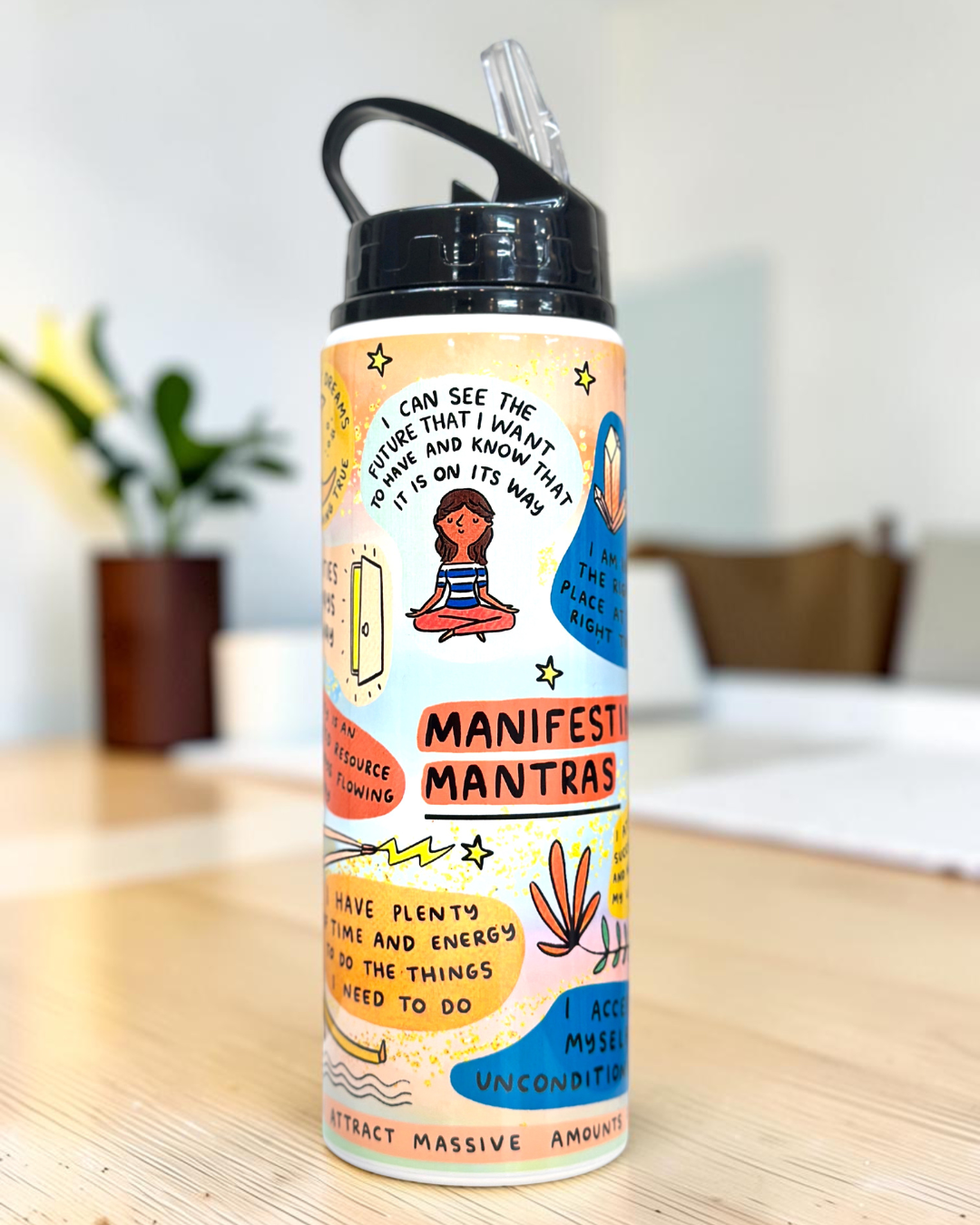 Manifestation Aluminium Sipper