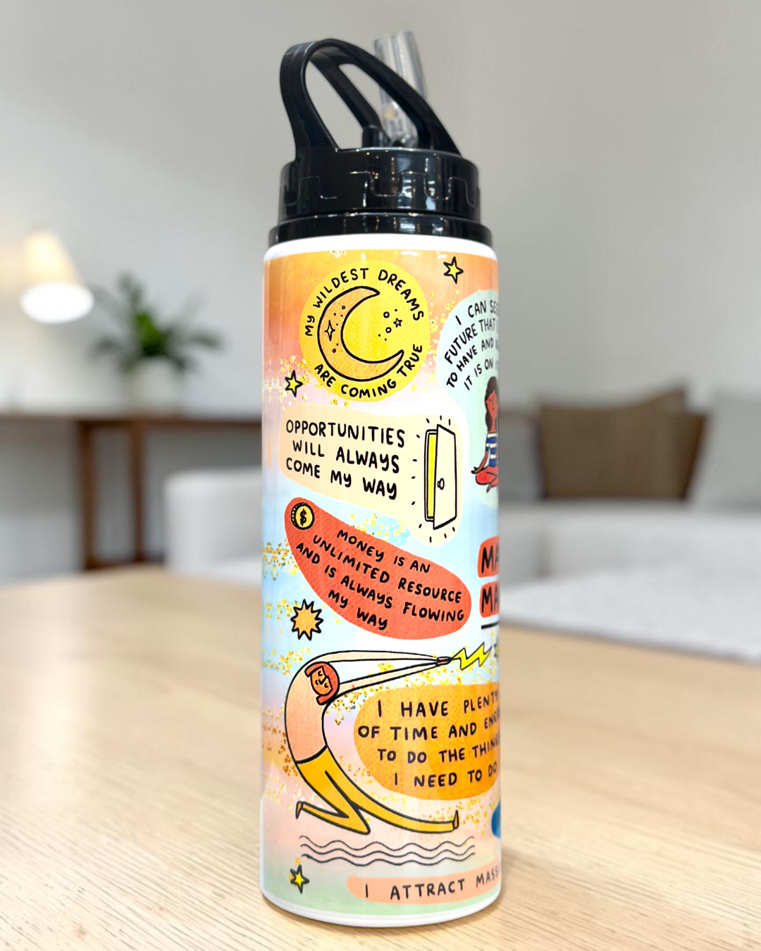 Manifestation Aluminium Sipper
