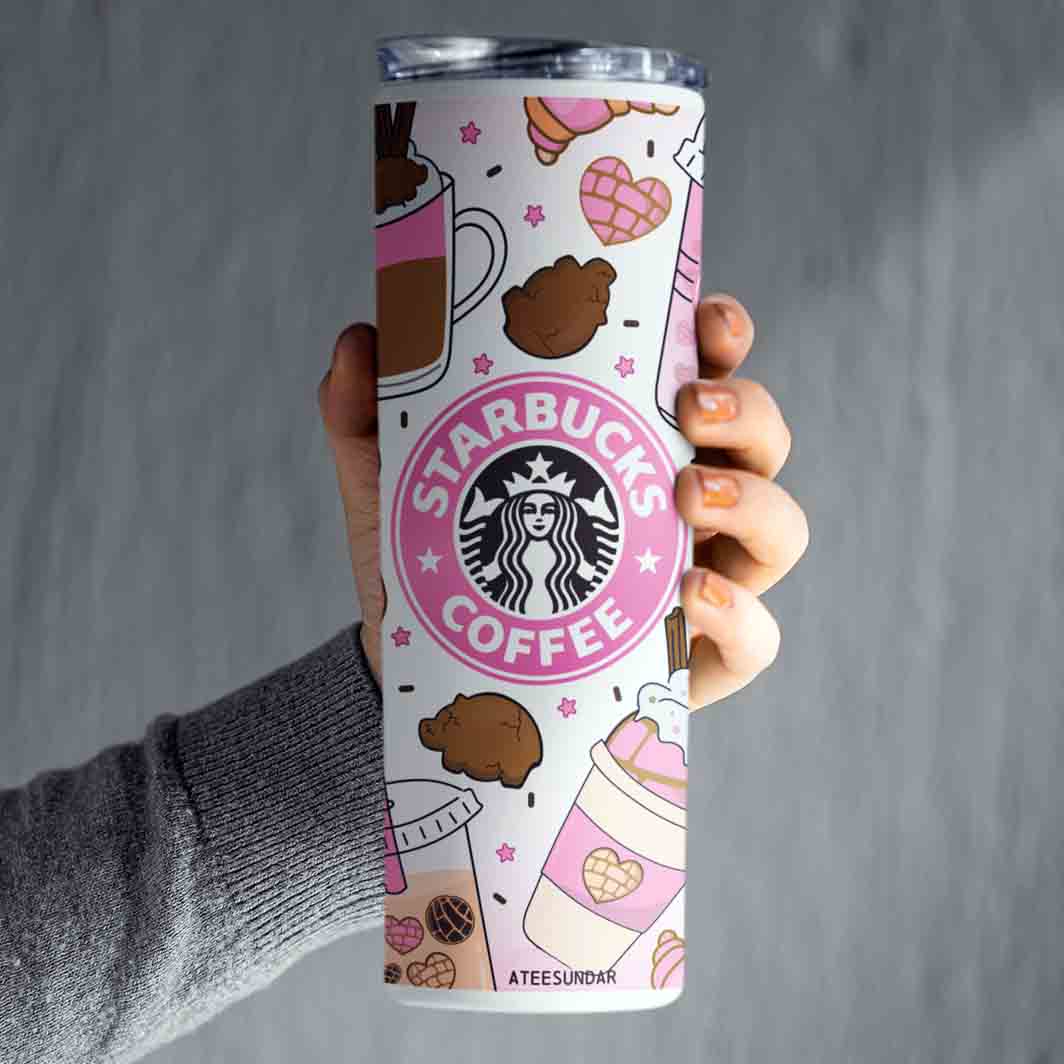 Starbucks Pink Skinny Tumbler