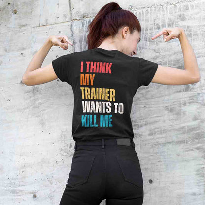Trainer T-shirt (Black)
