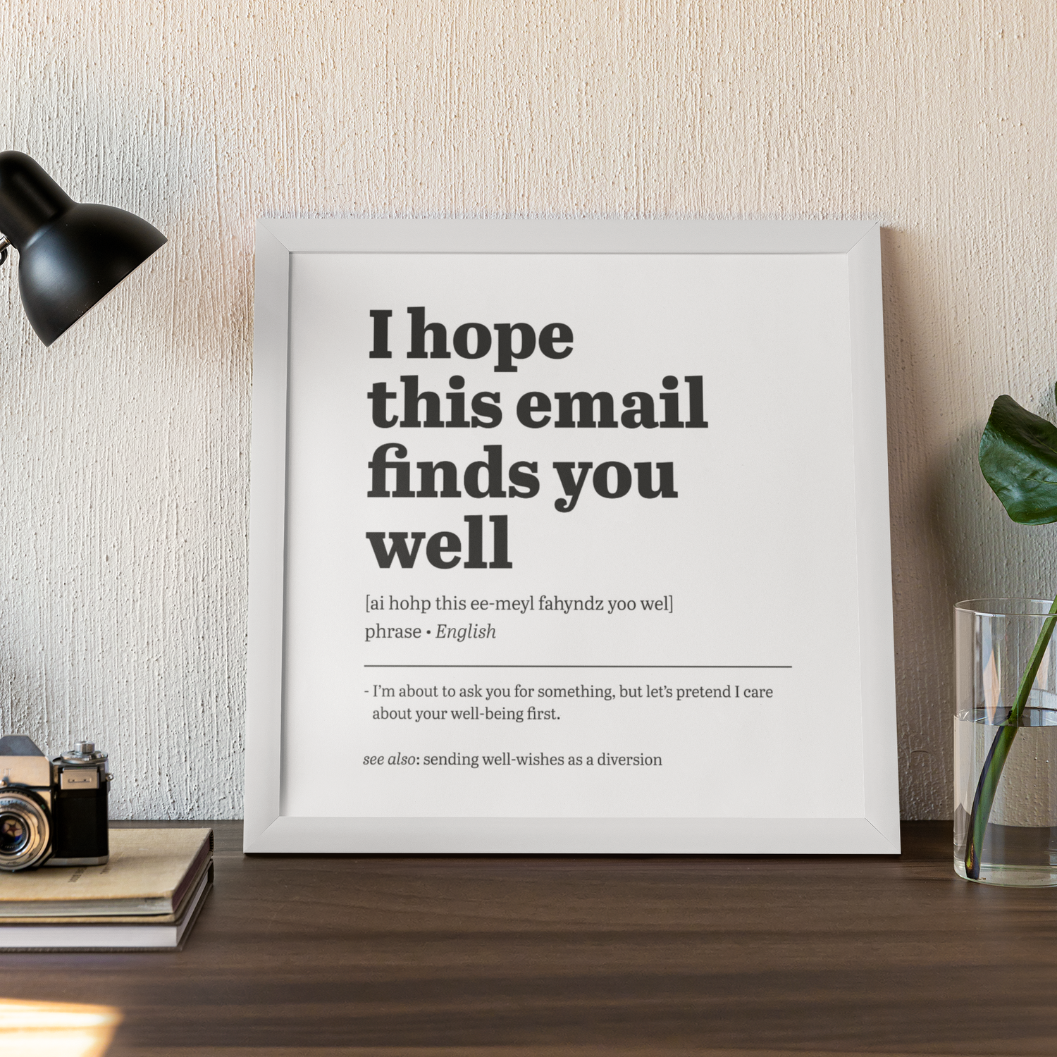 EMAIL FINDS YOU FRAME